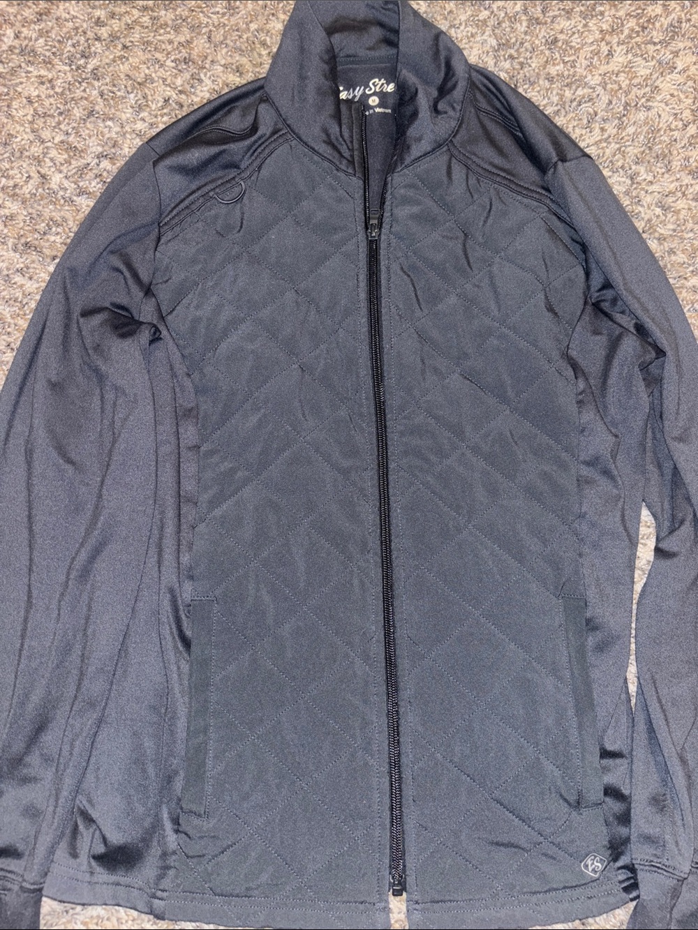 Women’s Quilted Full-Zip scrub Jacket